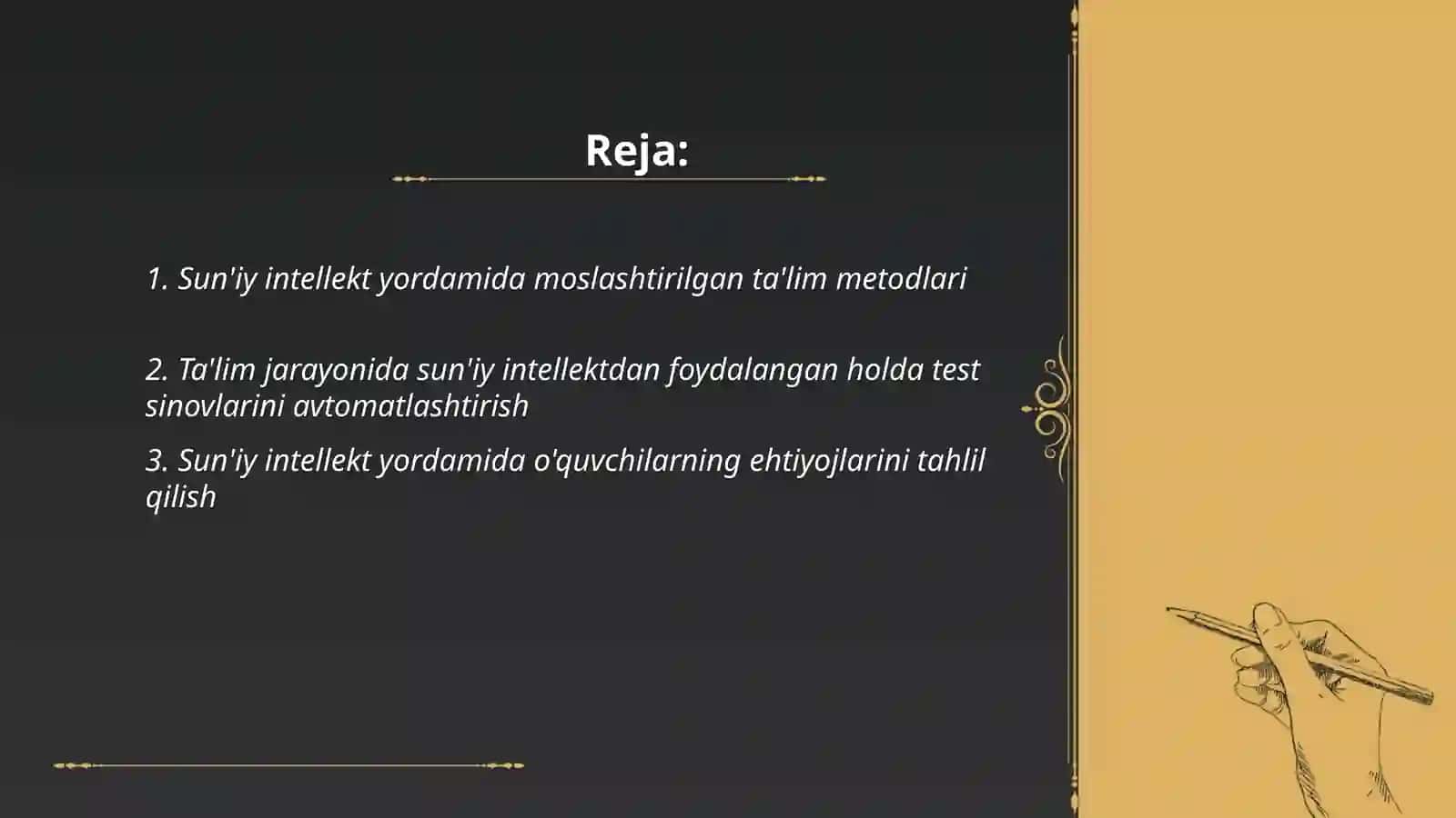 Sun'iy intellektning ta'lim sohasidagi o‘rni 2