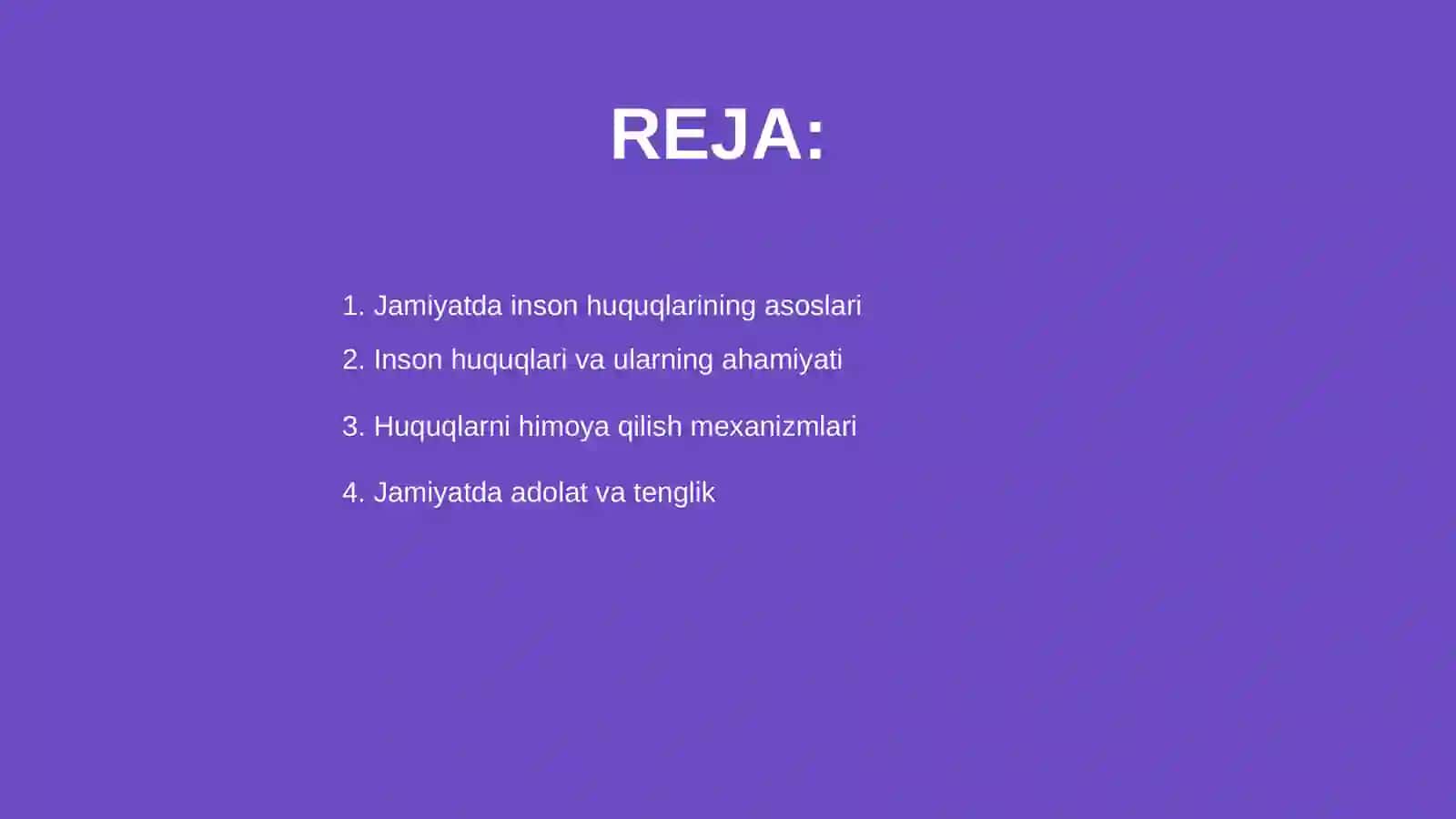 Jamiyatda inson huquqlarining oʻrni 2