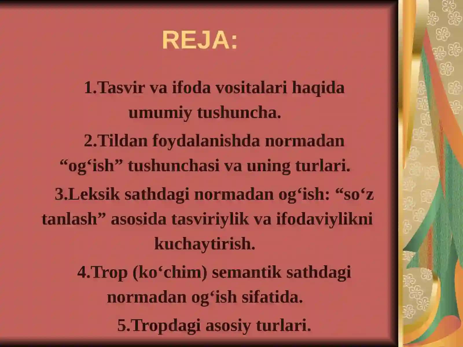 Nutqiy semantika va ko‘chimlar 2