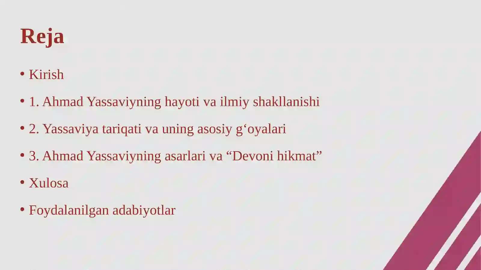 Ahmad Yassaviy (vaf. 1167) 2