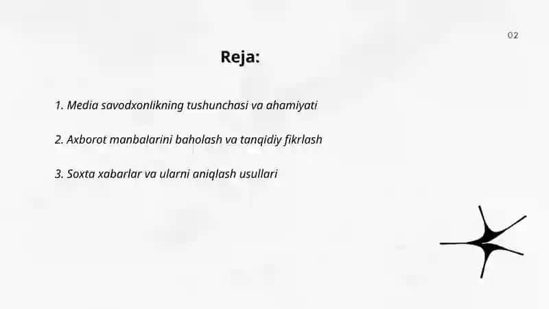 Media savodxonlik va muloqot madaniyati 2