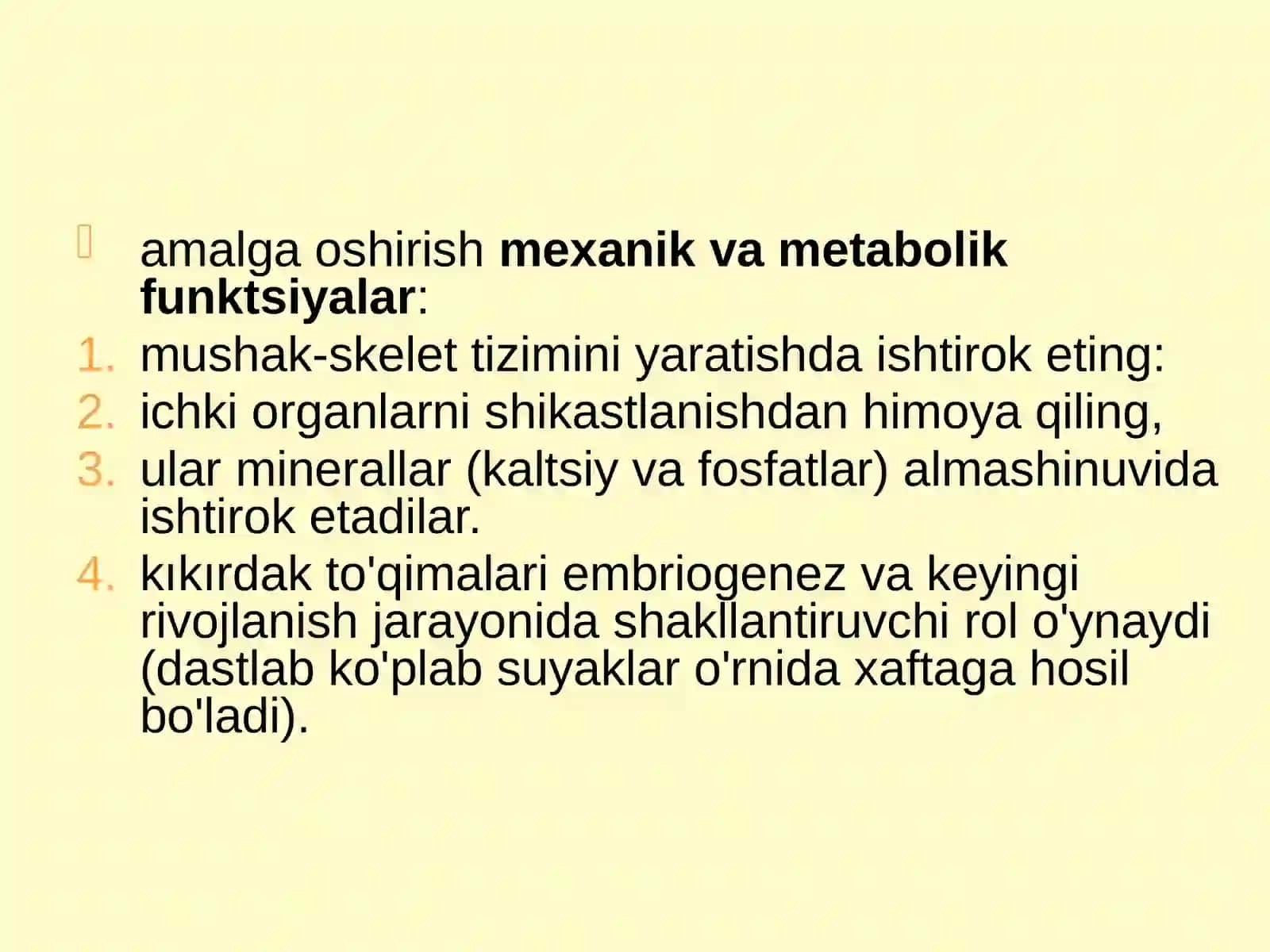 Suyakto'qimalari 2