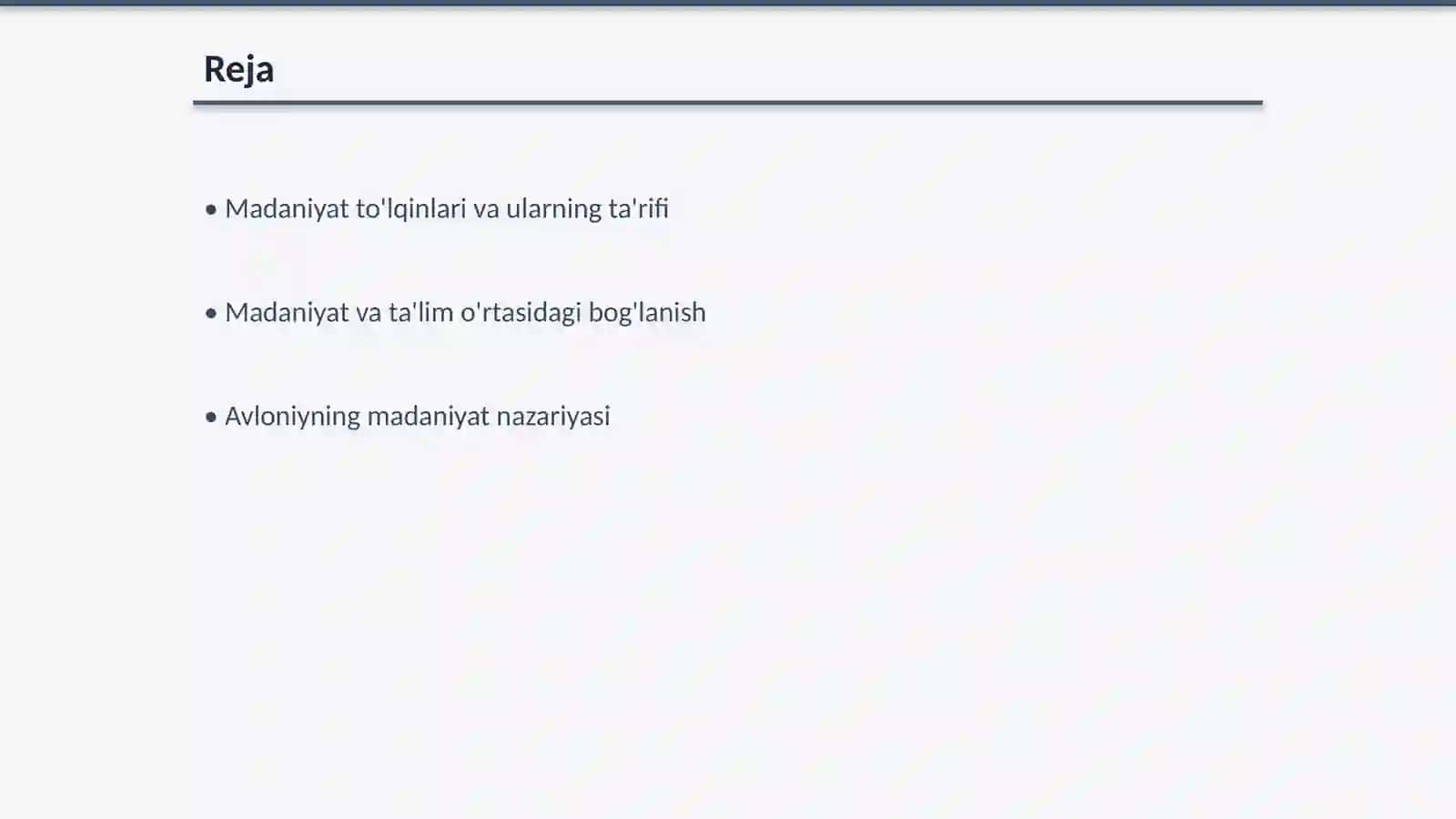 Avloniyning "Madaniyat to'lqinlari" maqolasidan 2