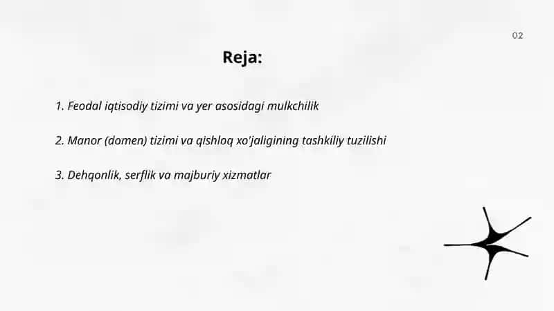 O'rta asr iqtisodiy ta'limoti 2
