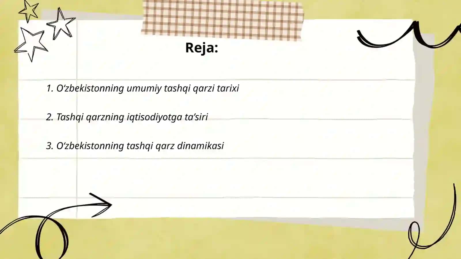 Oʻzbekistonning umumiy tashqi qarzi tarixi 2