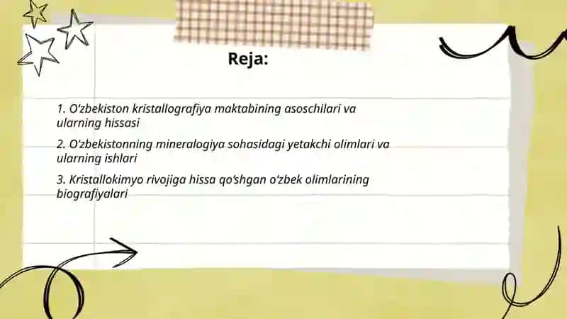 O‘zbekiston kristallografiya maktabi 2