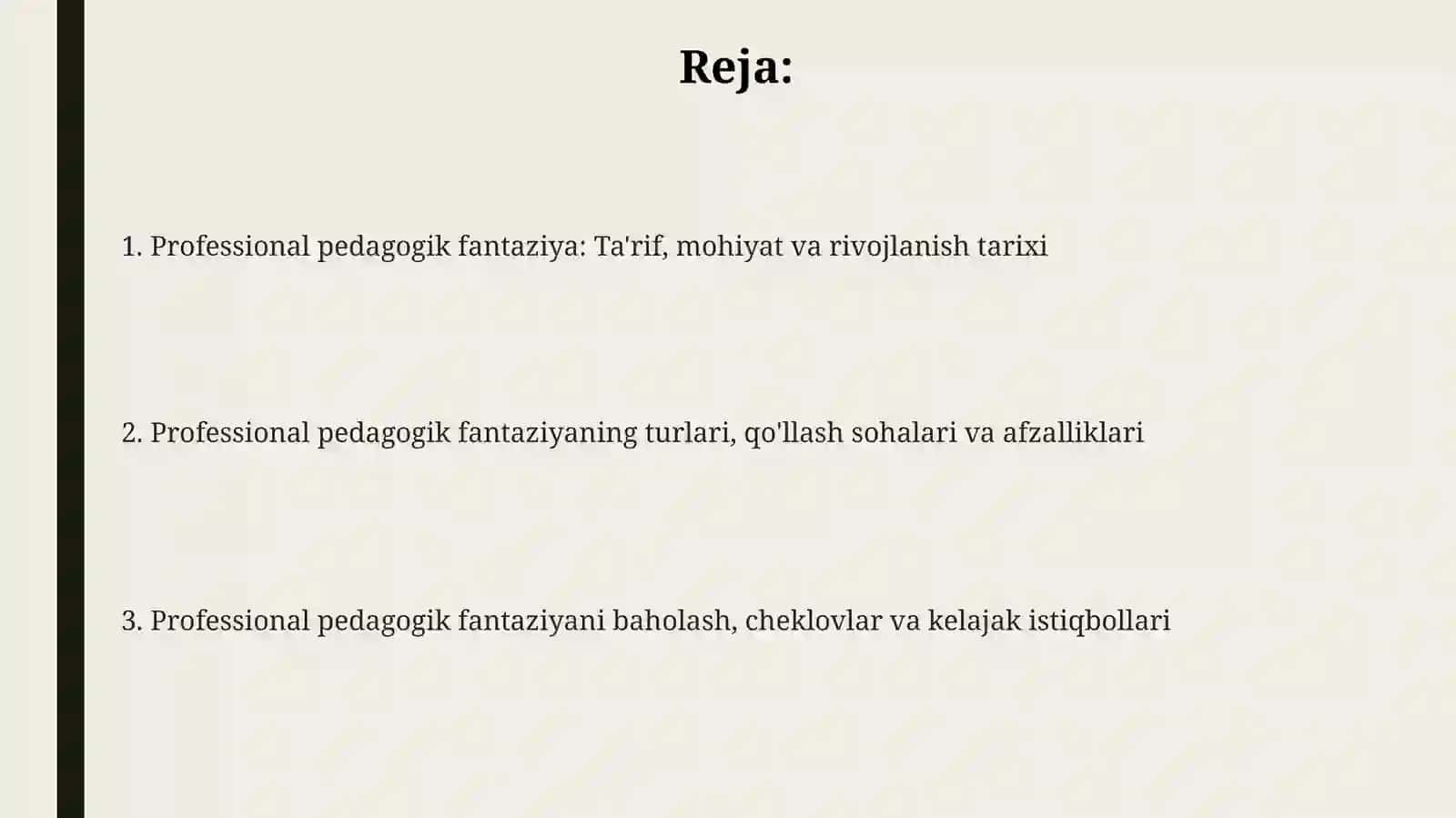Professional pedagogik fantaziya 2