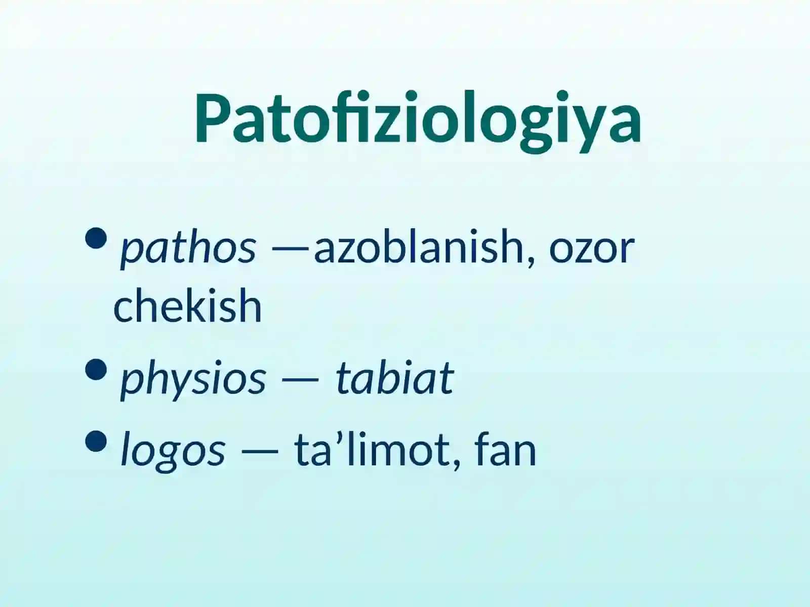 Patofiziologiya 2