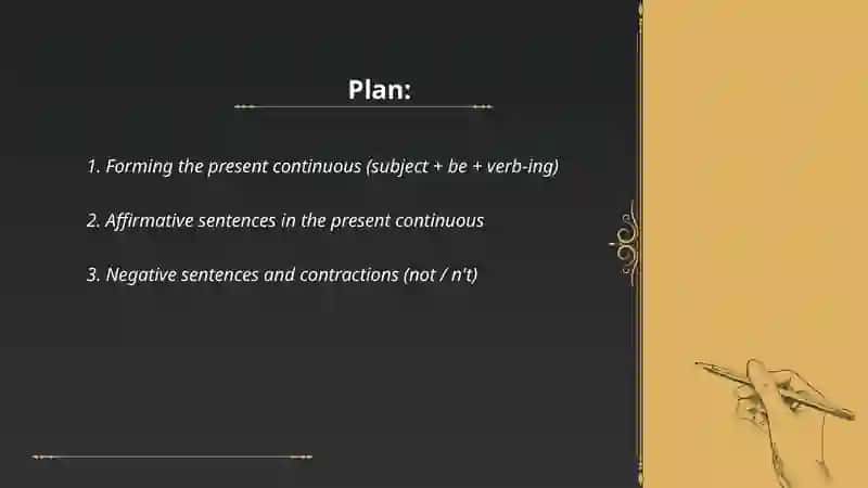 Present continuous 2