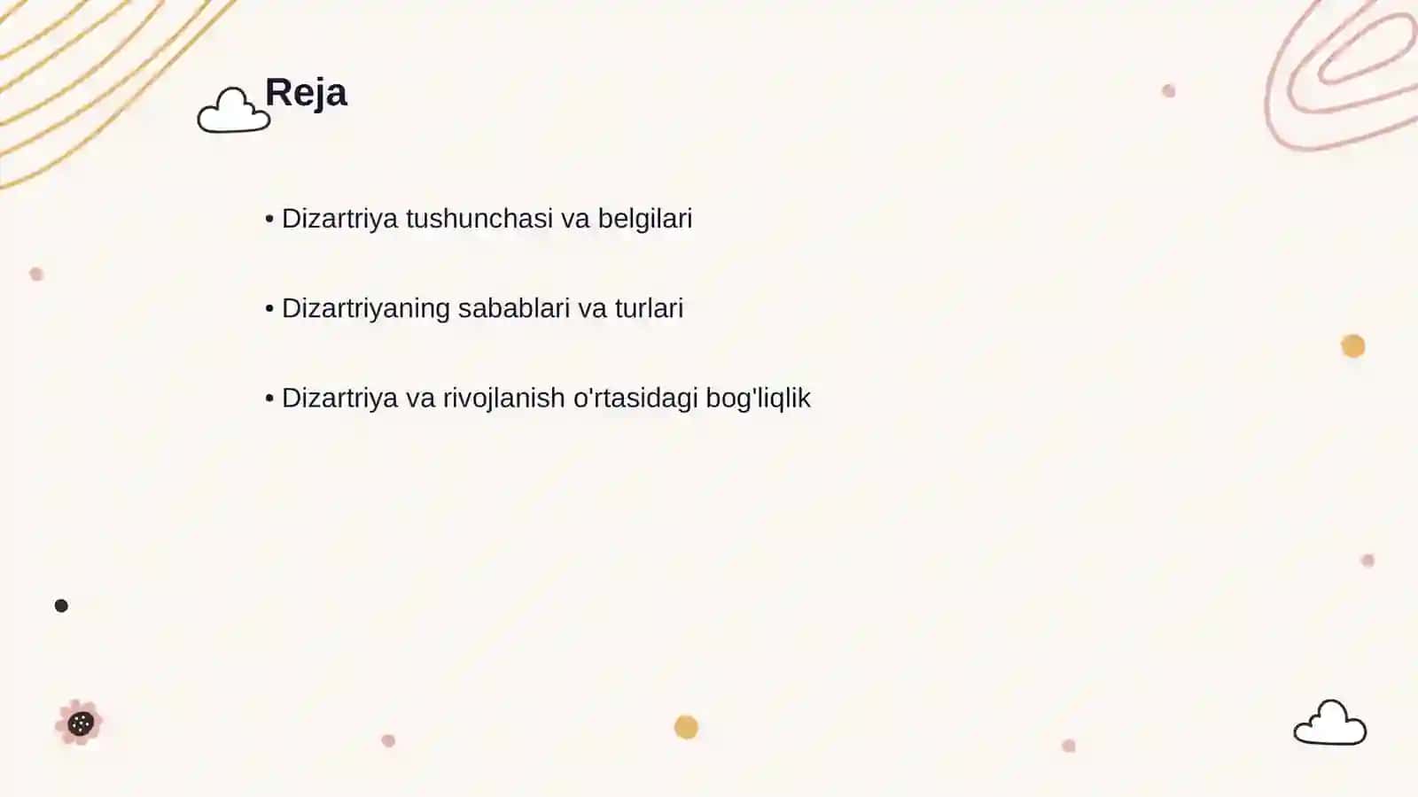 Dizartriya va uning rivojlanishdagi orni 2