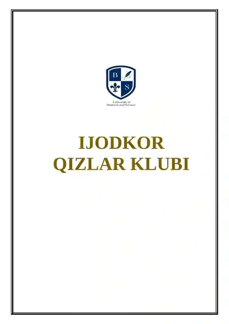 QIZLARJON KLUBI 2