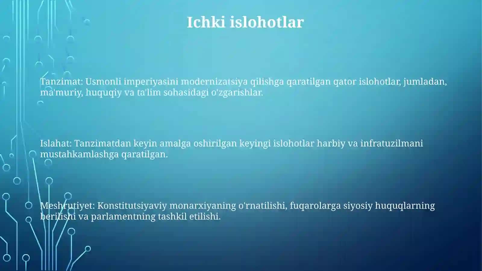 Xix Asr Oxiri —Xx Asr BoshlaridaUsmonliDavlati 2