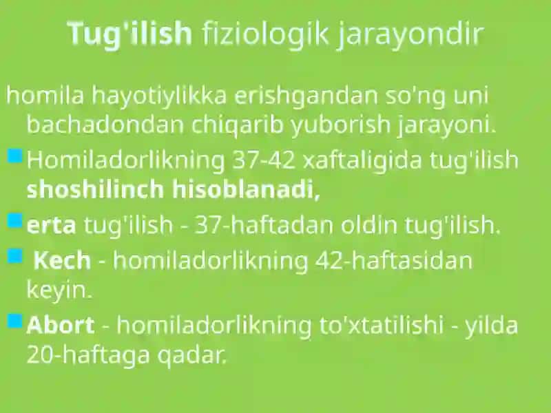 Tug'ilish 2