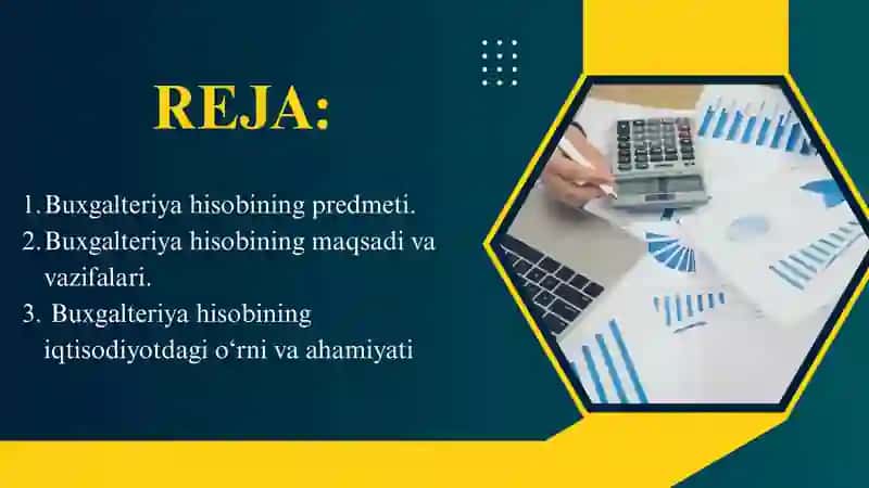 BUXGALTERIYA HISOBINING PREDMETI 2