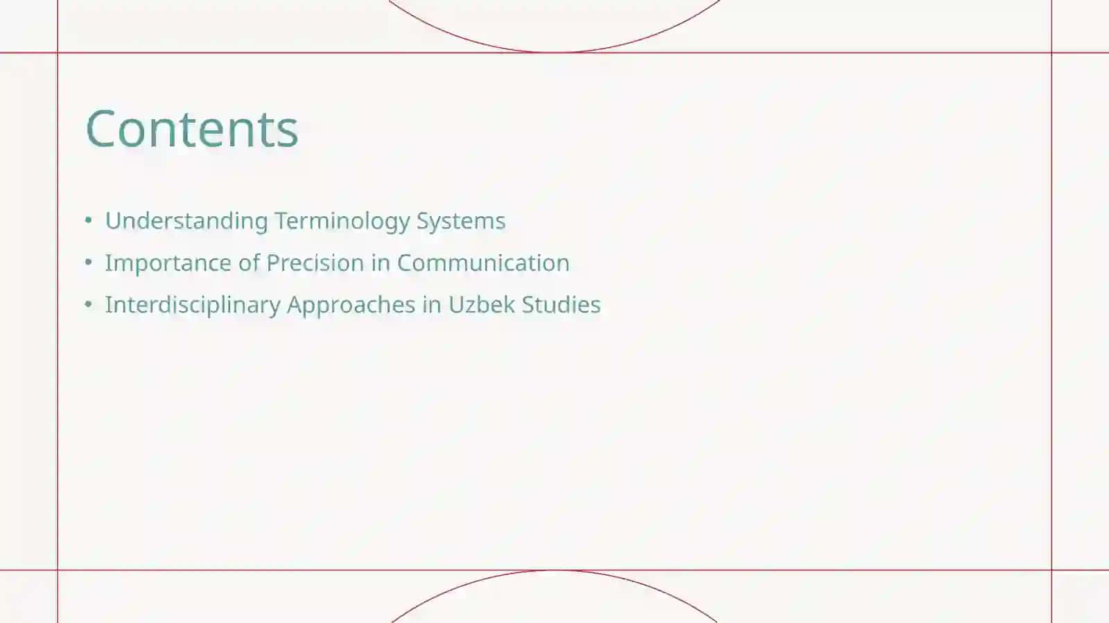 Terminology and it's system 2