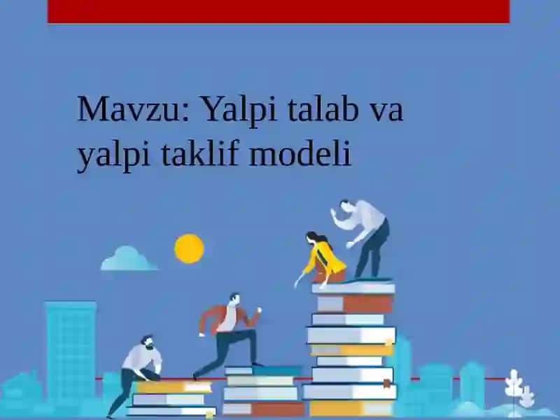 Yalpi talab va yalpi taklif modeli 2