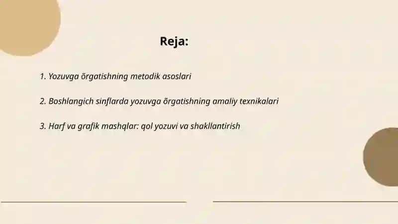Yozuvga õrgatishning amaliy asoslari 2