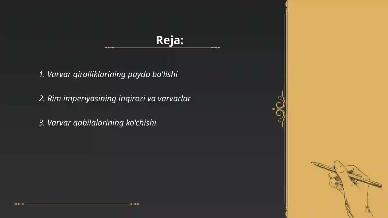 Varvar qirolliklarining tashkil topishi 2