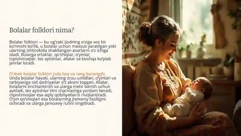 Bolalar folklorining maqsad va vazifalari 2