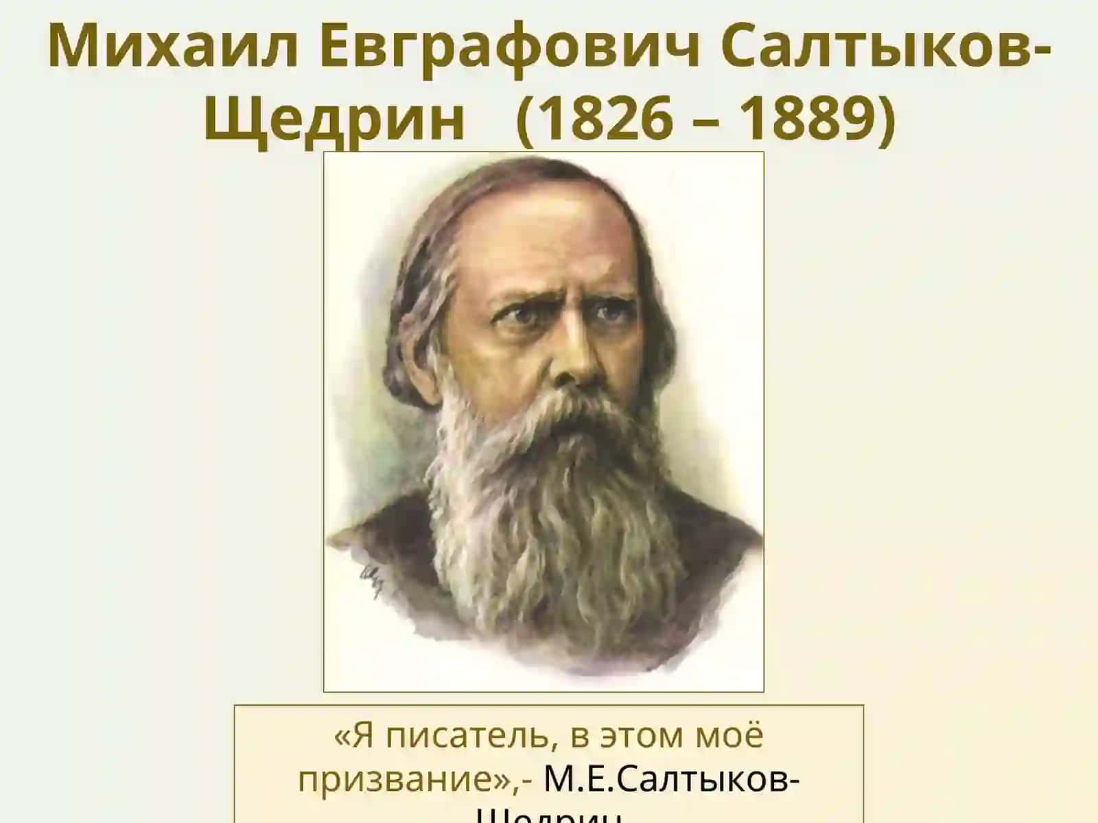 Михаил Евграфович Салтыков-Щедрин 2