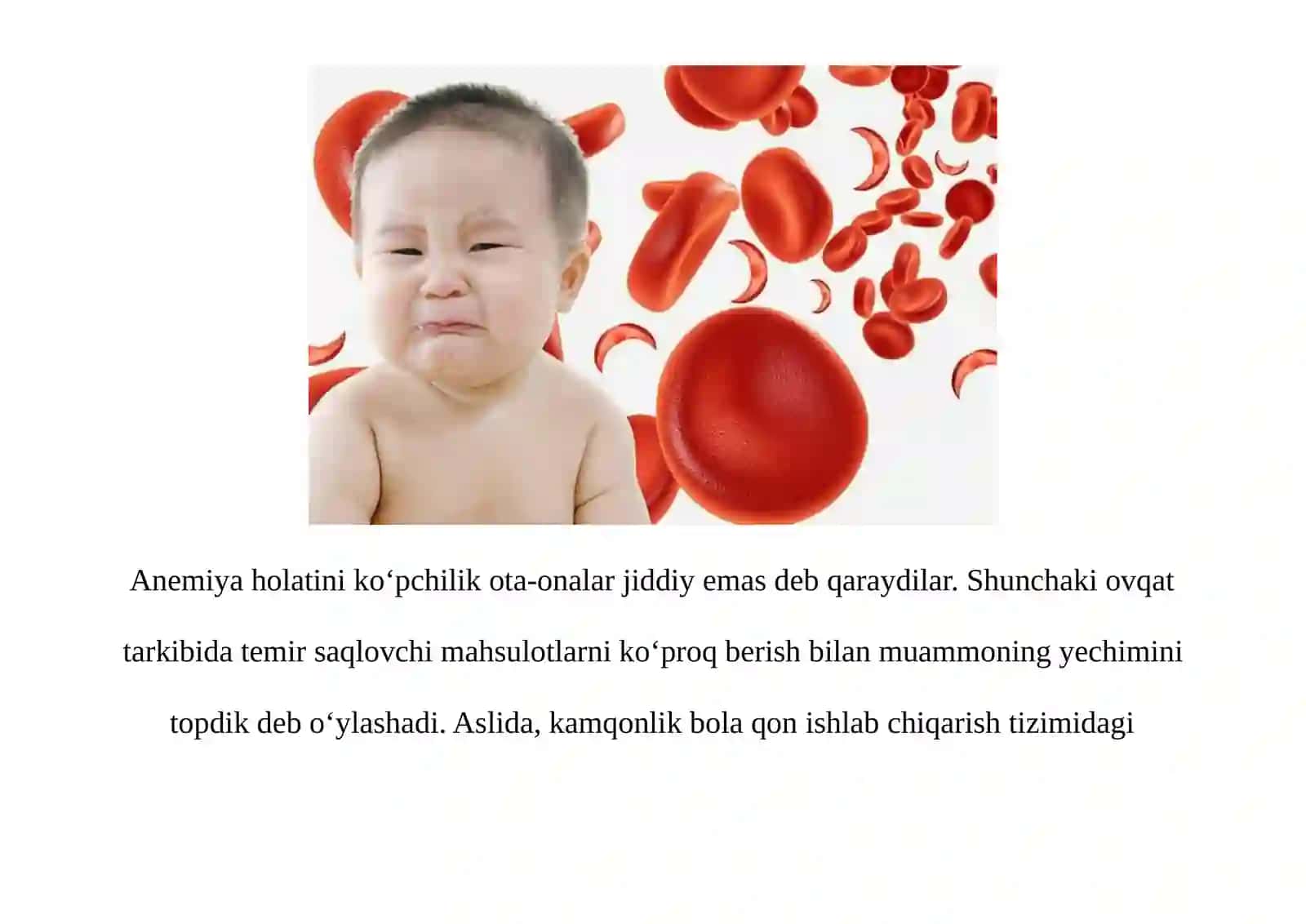 Bolalarda Tanqislik xolatlar 2