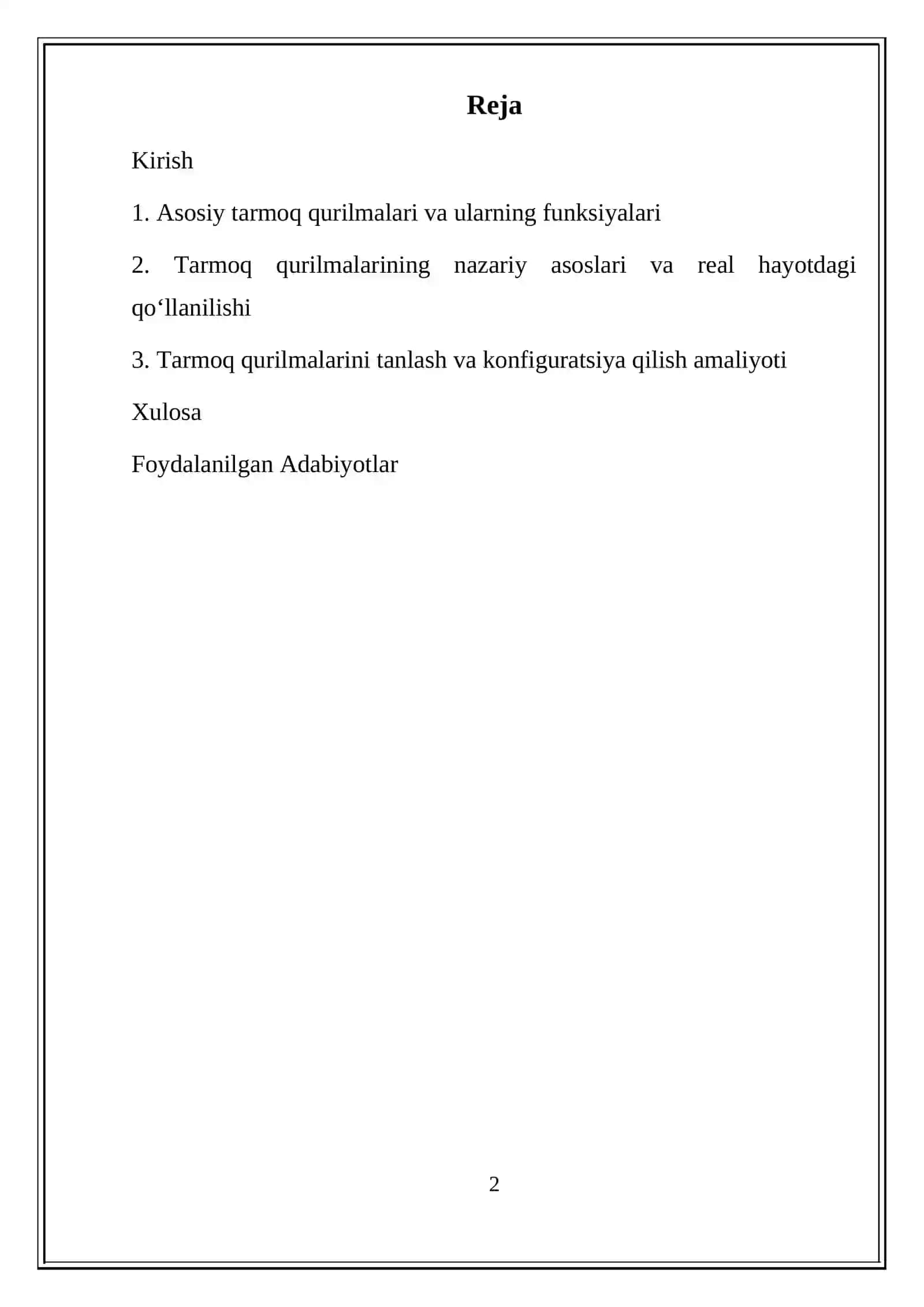MAN TARMOG'IDA QO'LLANILADIGAN ASOSIY QURILMALAR 2