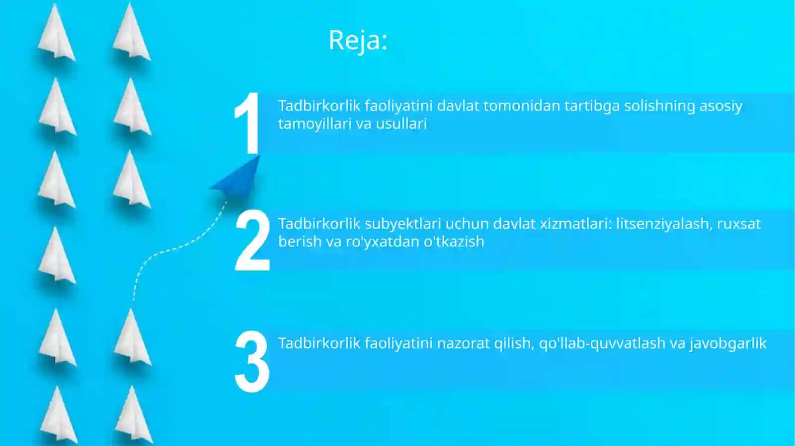 Tadbirkorlik faoliyati 2
