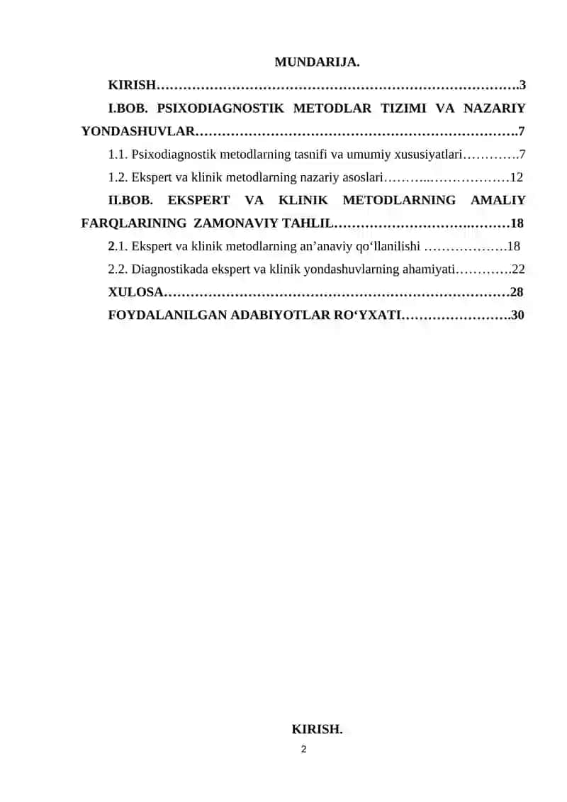 Psixodiagnostika va eksperimental psixologiya 2