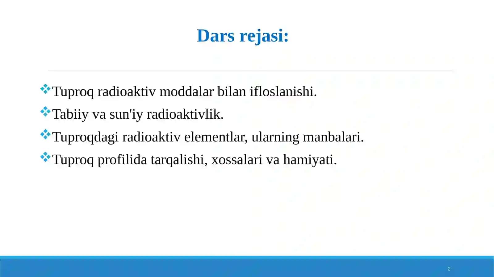 Tuproqshunoslik 2