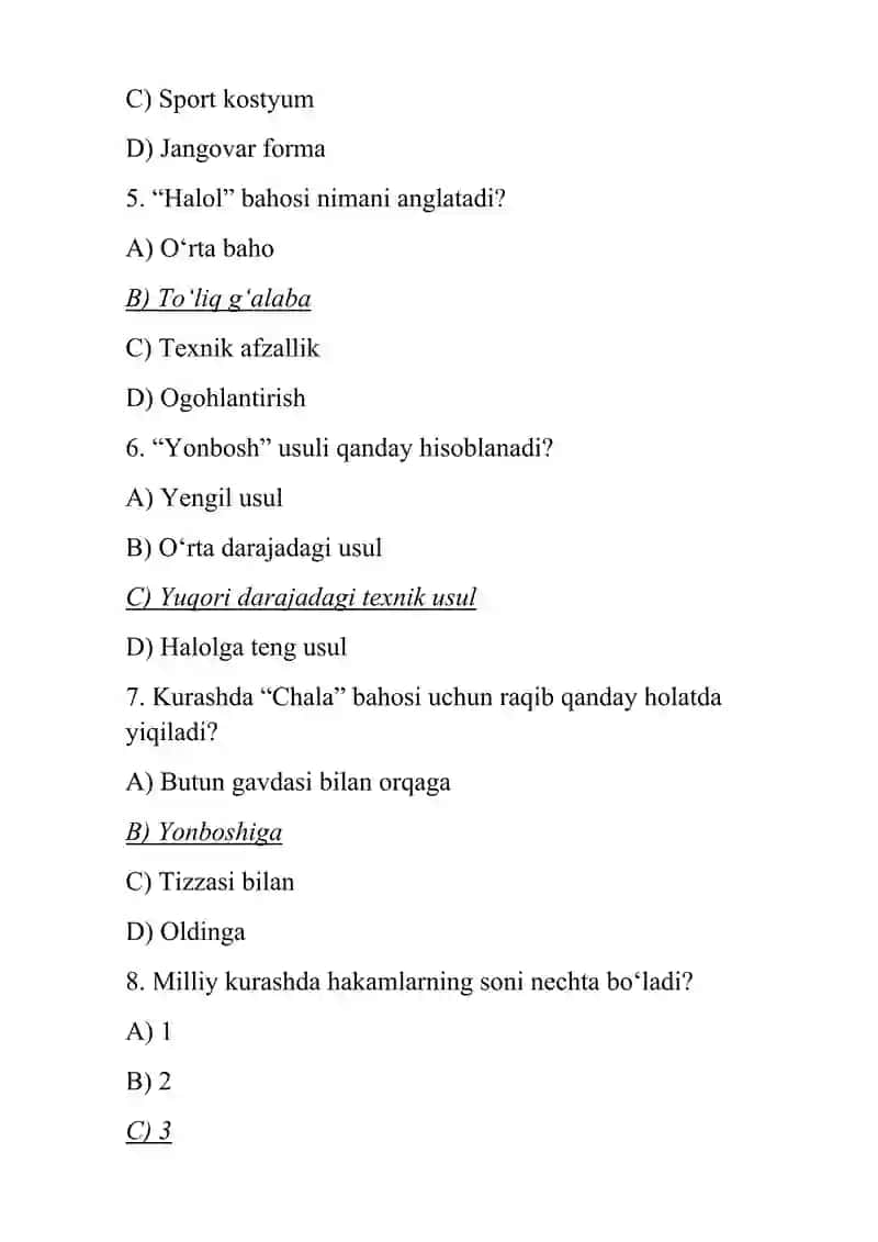 Milliy kurash 2