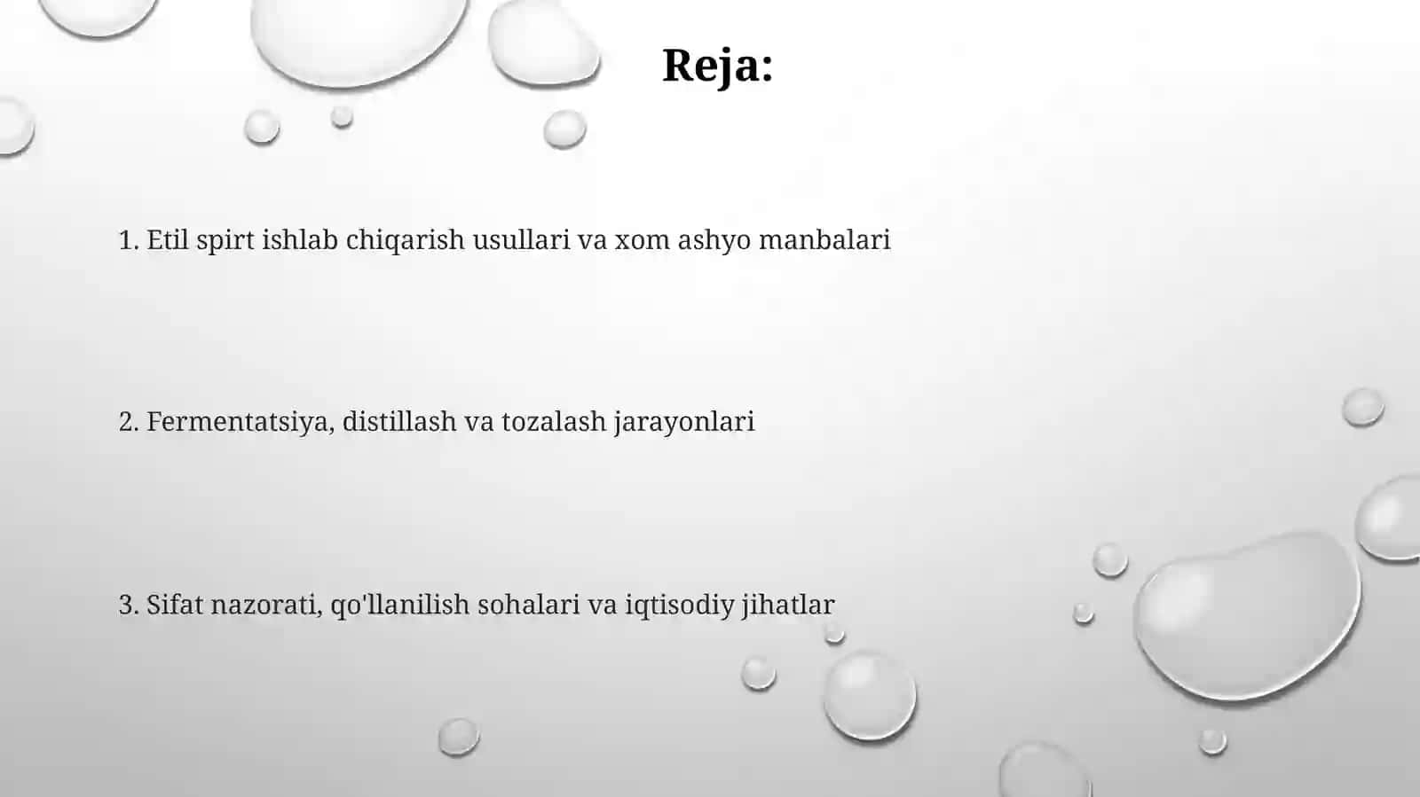 Etil spirti ishlab chiqarish usullari 2