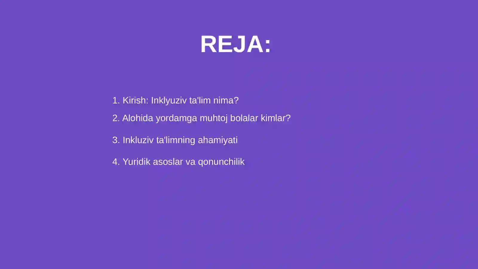 Chet elda alohida yordamga muhtoj bolalarning inklyuziv ta'limi 2
