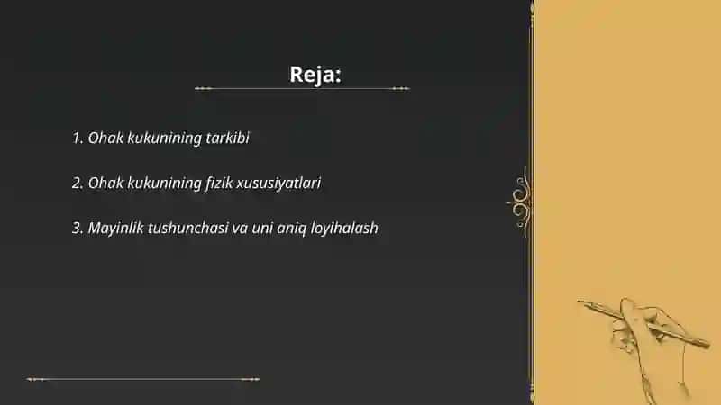 Ohak kukunini mayinligini mayinligini anqilash 2