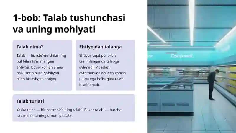 Talab va Taklif Nazariyasining Tahlili 2