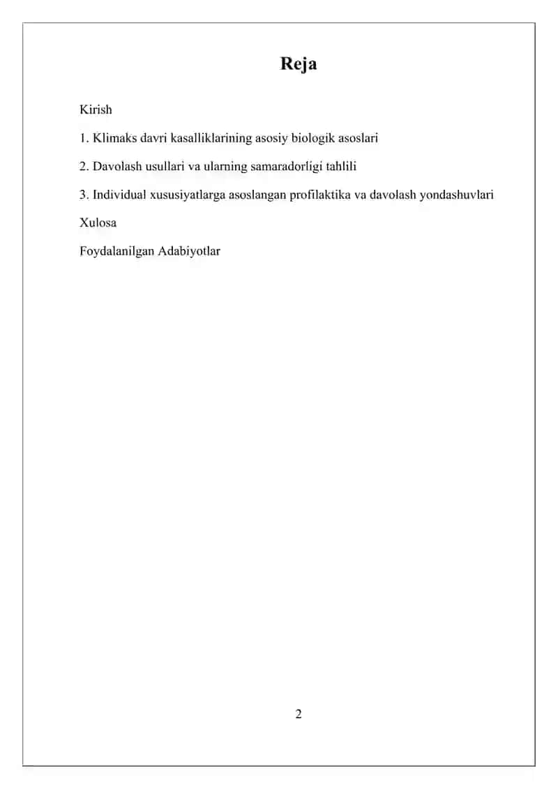 AYOLLARDA KLIMAKS DAVRI KASALLIKLARI 2