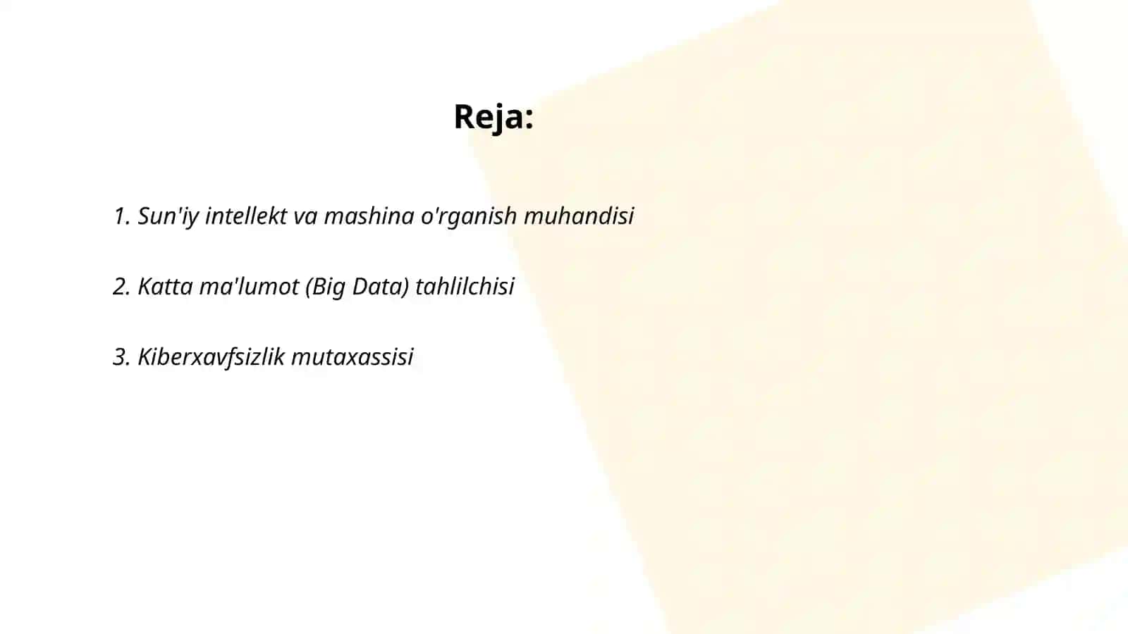 Kelajak kasblari 2