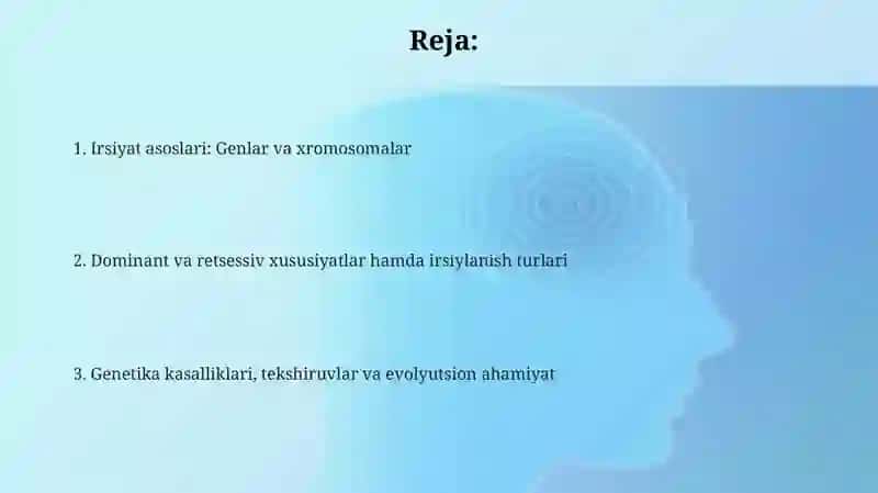 Xarakter va irsiyat 2