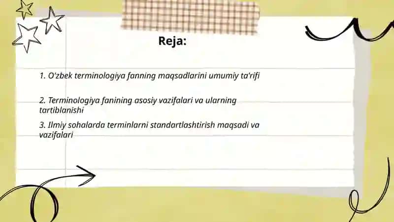 O'zbek terminologiyasi fanning maqsad va vazifalari 2