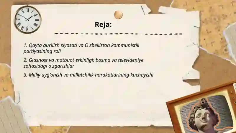 Qayta qurilish siyosati va O'zbekiston kommunistik partiyasining roli 2