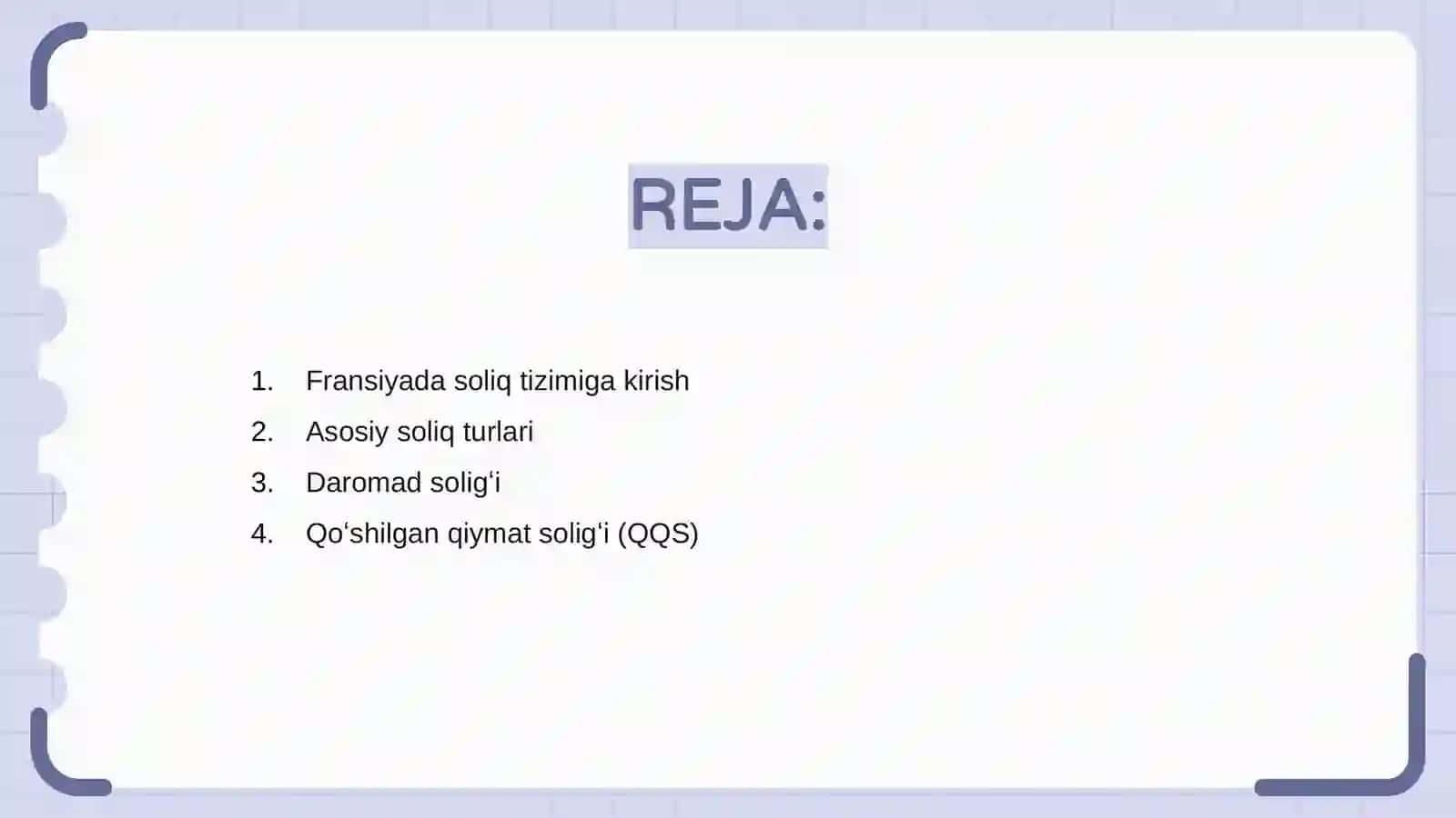Fransiyada soliq turlari va fransiya ekologiya soligʻi 2