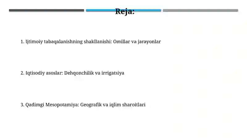Eng qadimgi Mesopotamiya 2