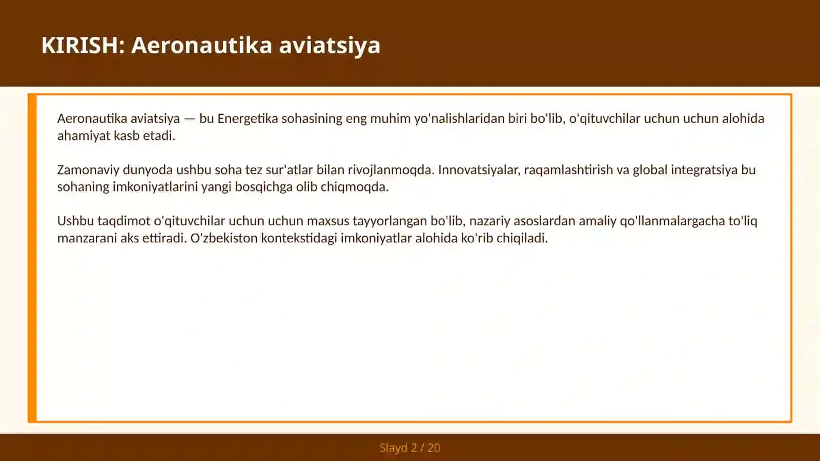 Aeronautika aviatsiya 2