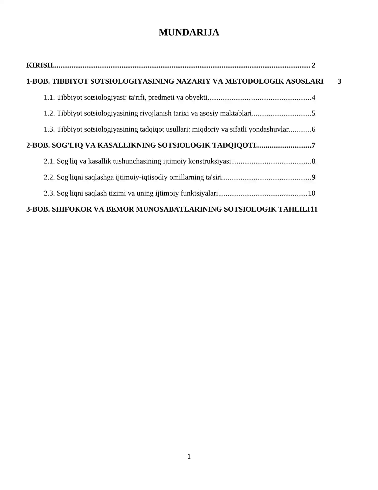 Tibbiyotda satsiologik tadqiqodlar 2