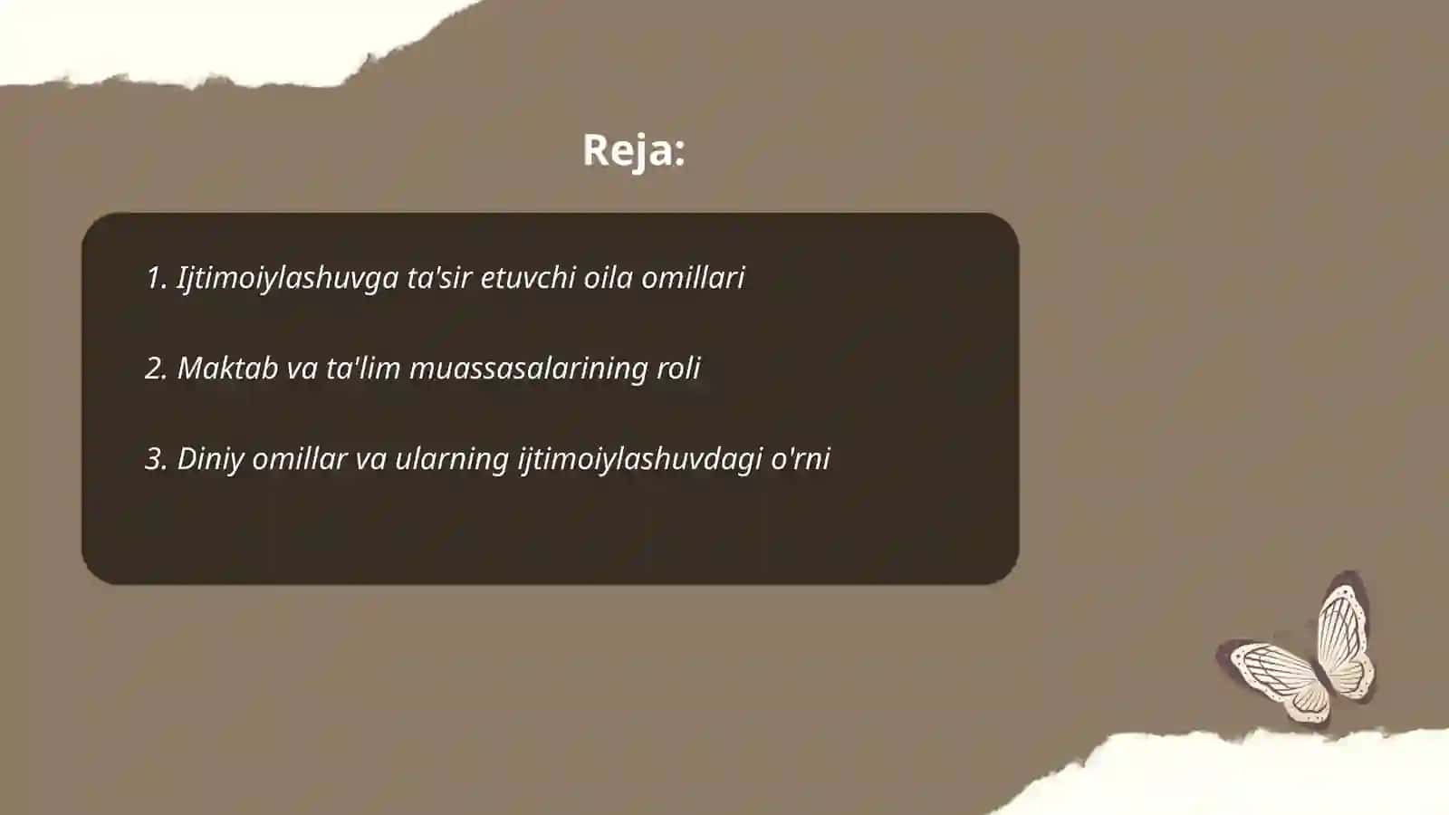 Ijtimoiylashuv omillari va vositalari 2