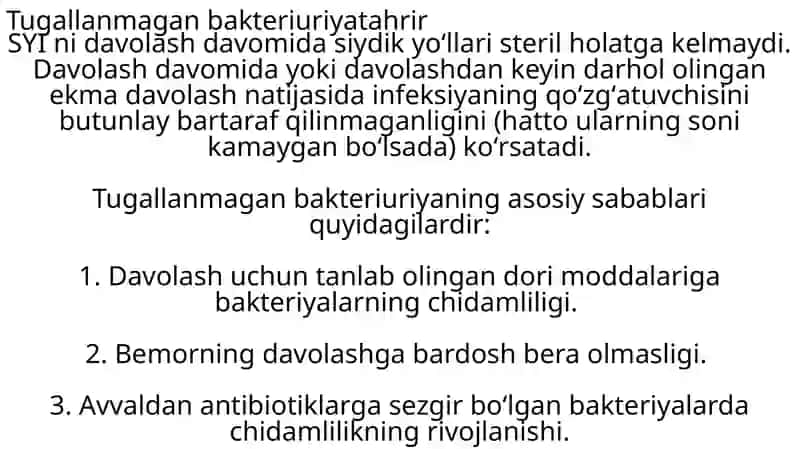 Bakteriuriya 2