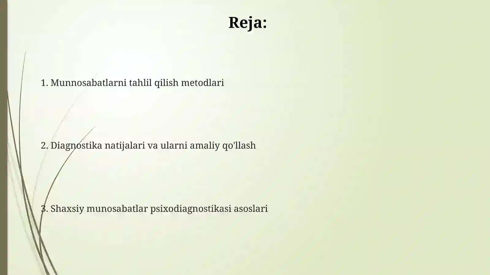 Shaxslararo munosabatlar psixodiagnostikasi 2