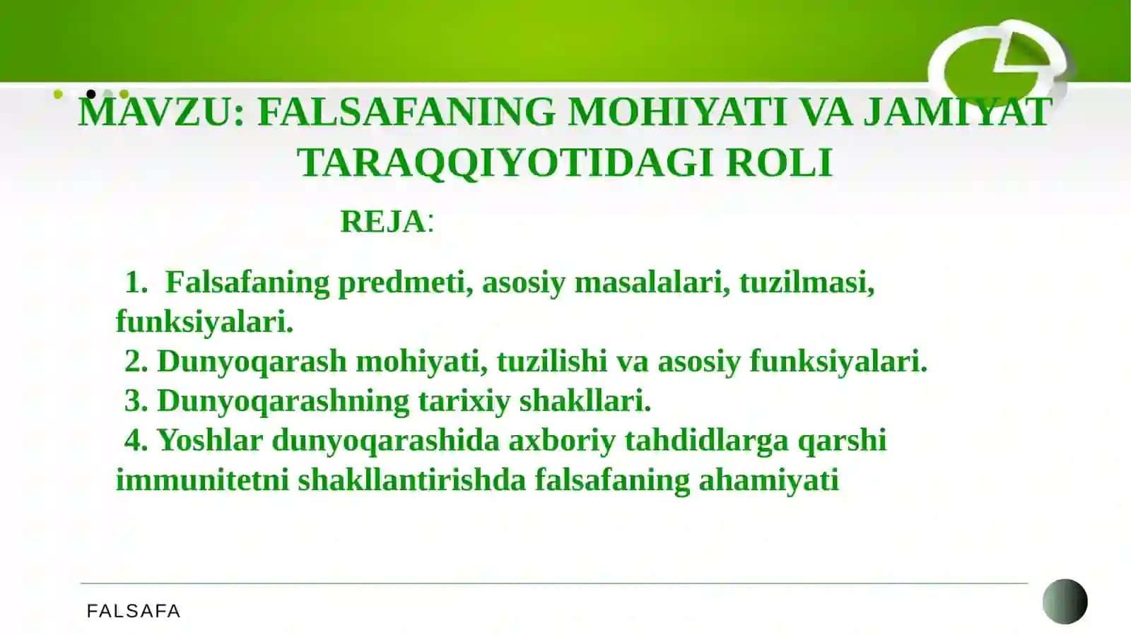FALSAFA FANI 2