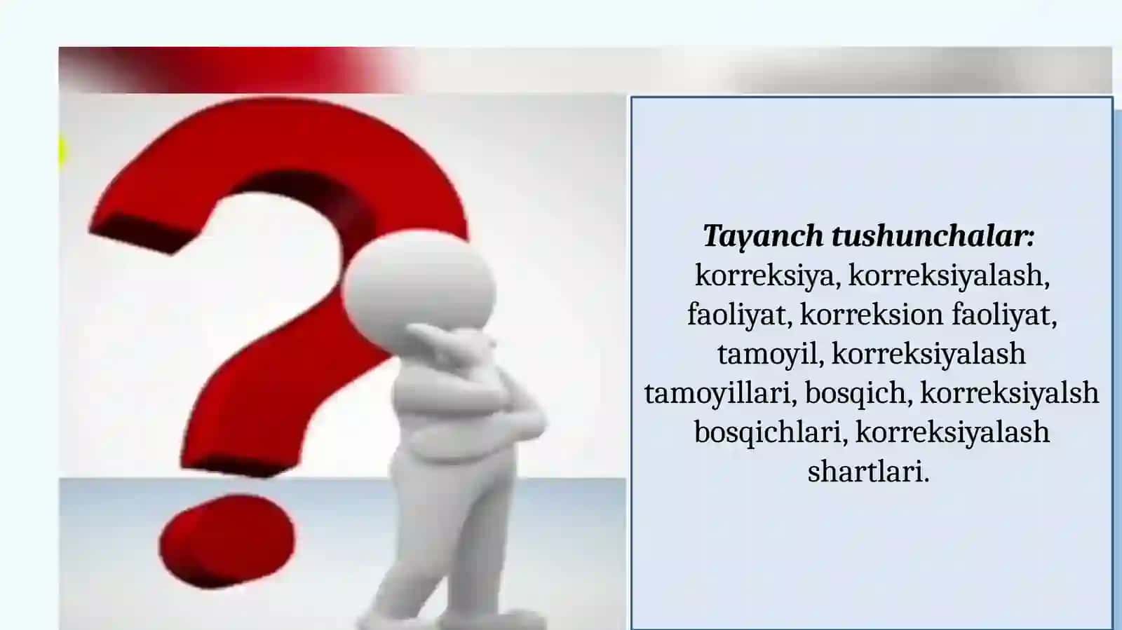Korreksion pedagogik yordamning bosqichlari 2
