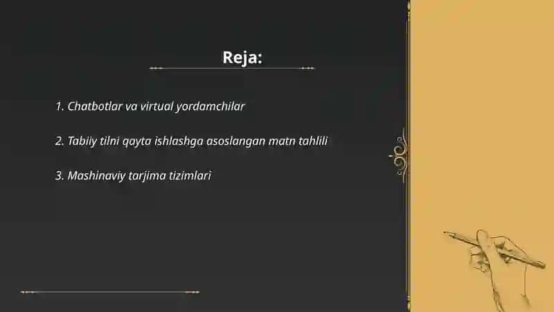 Sun'iy intelekt asosida ishlaydigan dasturlar 2
