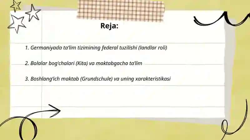 Germaniya davlati talim tizimi 2